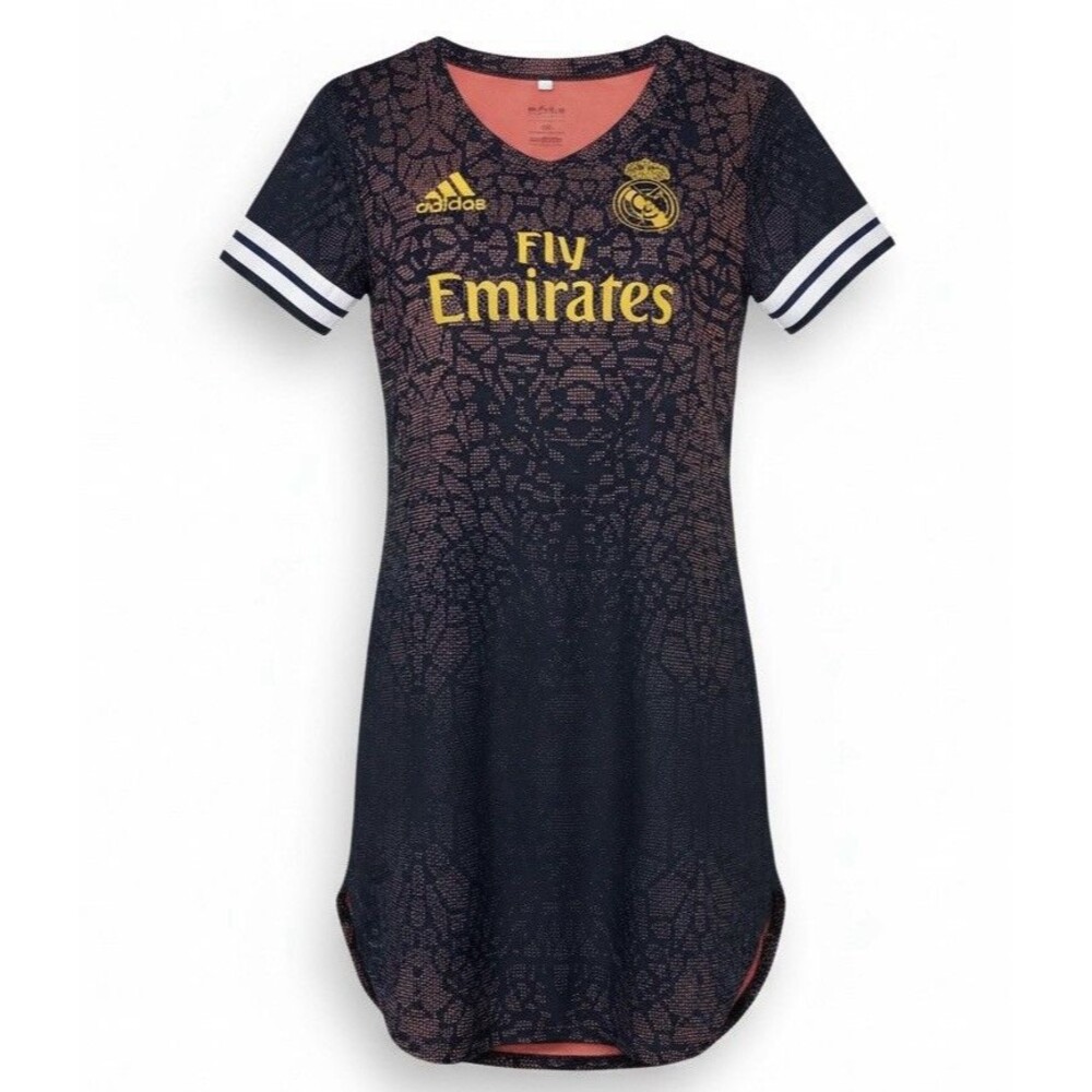 Womens Adidas Real Madrid Soccer Jersey Climacool Fly Emirates Dress Large